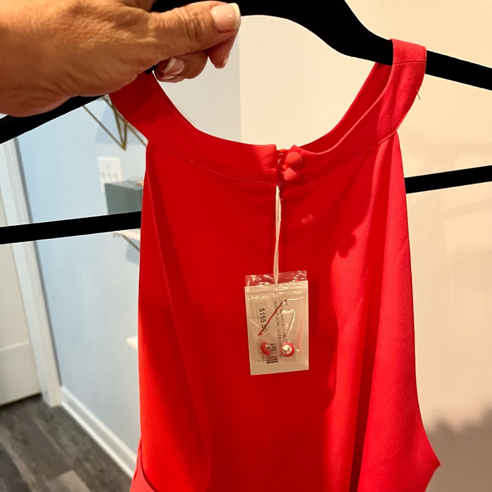 Ecru Brand coral sleeveless top new with tags L